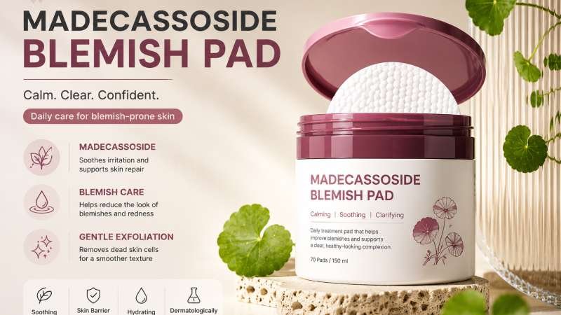 madecassoside blemish pad