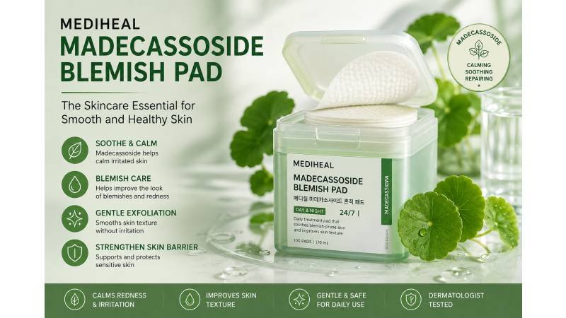 Mediheal Madecassoside Blemish Pad: The Skincare Essential for Smooth and Healthy Skin